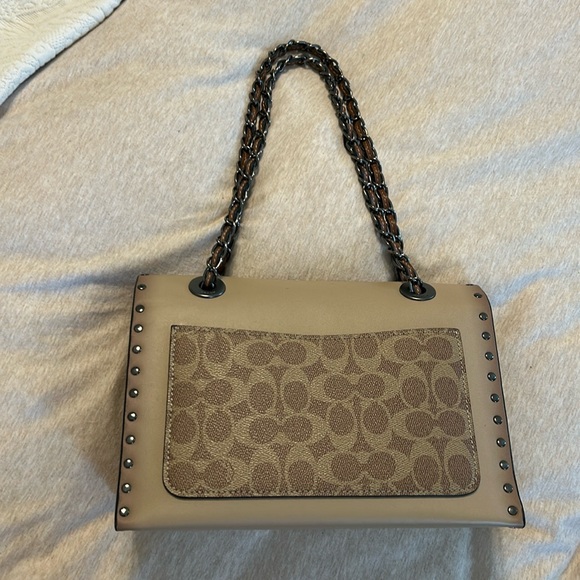 Coach Parker with Rivets Snakeskin - Picture 2 of 8